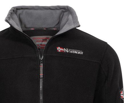 Geographical Norway Herren Fleece Übergangsjacke für 27,99€ (statt 35€)