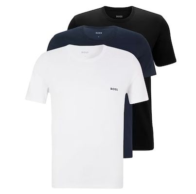 3er Pack Hugo Boss T-Shirts aus Baumwolle ab 29,35€ (statt 38€)