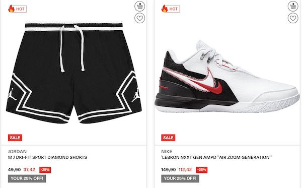 Sommer Sale bei Kickz mit 30 Rabatt z.B. Nike Air Jordan 1 Low fur 72 73 statt 110