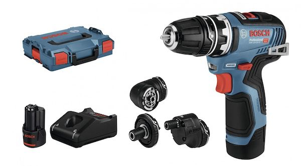 Bosch GSR 12V 35 FC Bohrschrauber inkl. 2 Akkus + L BOXX für 214,99€ (statt 233€)