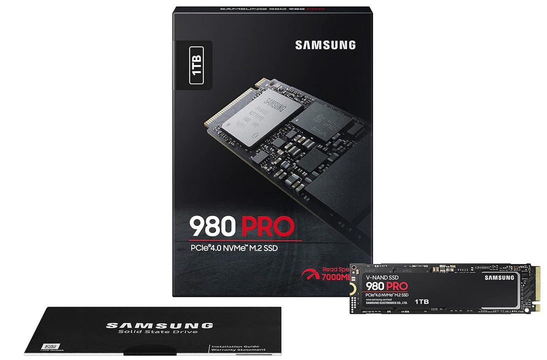 💾 Samsung 980 PRO NVMe SSD M.2 mit 1TB für 90,99€ (statt 113€)