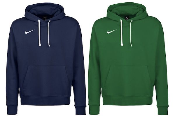 2x Nike Park 20 Fleece Hoodie in Grün oder Blau für 50€ (statt 70€)