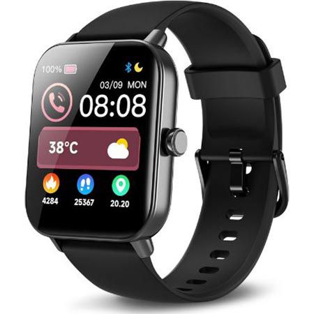 Yoever 1,8″ Smartwatch mit Telefonfunktion & Alexa für 19,95€ (statt 47€)