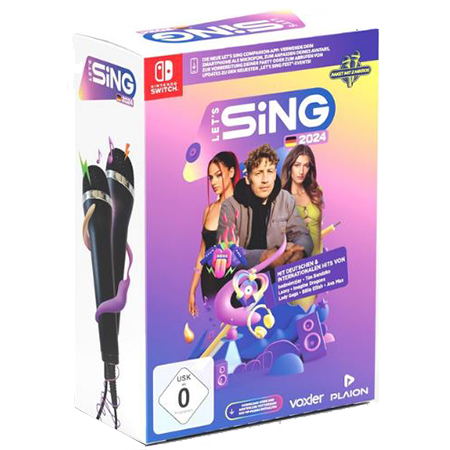 Lets Sing 2024 German Version + 2 Mics (Switch) für 44,99€ (statt 51€)