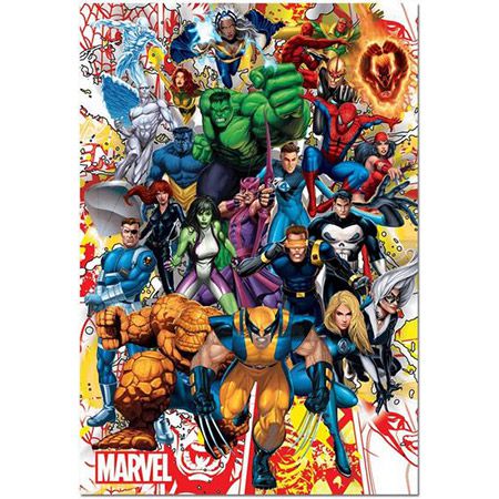 Educa 15560 Marvel Super Heroes Puzzle, 500 Teile für 5,69€ (statt 14€)