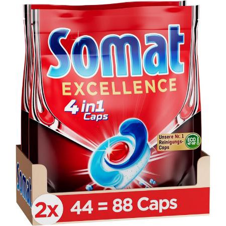 88er Pack Somat Excellence 4in1 Spülmaschinentabs ab 12,44€ (statt 19€)