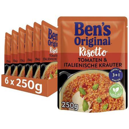6er Pack Ben’s Original Express Risotto Tomate & italienische Kräuter ab 9,44€ (statt 17€)
