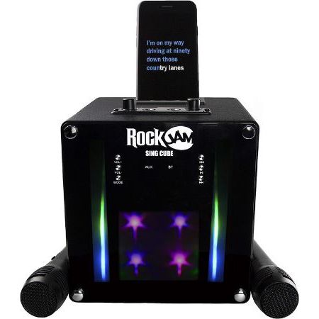 RockJam Singcube Bluetooth-Karaoke-Maschine inkl. Mikrofone für 35,90€ (statt 42€)