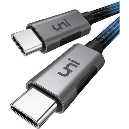 uni USB C auf USB C Ladekabel mit 100W PD, 3m für 7,99€ (statt 16€)