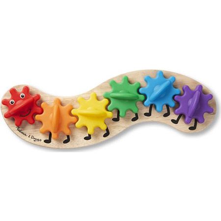 Melissa & Doug Regenbogenraupe aus Holz für 8€ (statt 13€)