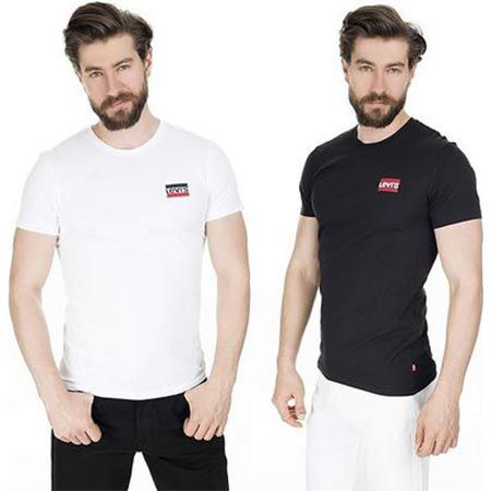 2er Pack Levis Crewneck Graphic T Shirts für 20€ (statt 36€)