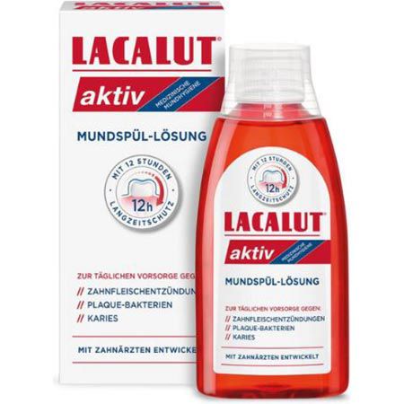 Lacalut Zahnsteinkontrolle aktiv Mundspül Lösung, 300ml ab 2,21€ (statt 4€)