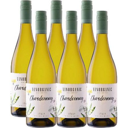 6 Flaschen Vinorganic Chardonnay aus Italien, trocken ab 17,09€ (statt 27€)