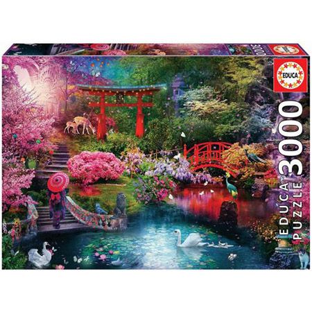 Educa 19282 Japanischer Garten, 3000 Teile Puzzle für 20,99€ (statt 35€)