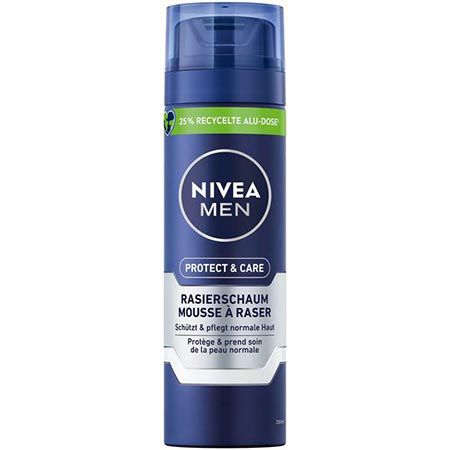 Nivea Men Protect & Care Rasierschaum, 200ml ab 1,90€ (statt 2,45€)