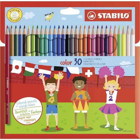 30er Pack Stabilo Color Buntstifte inkl. 4 Neonfarben für 6,99€ (statt 10€)