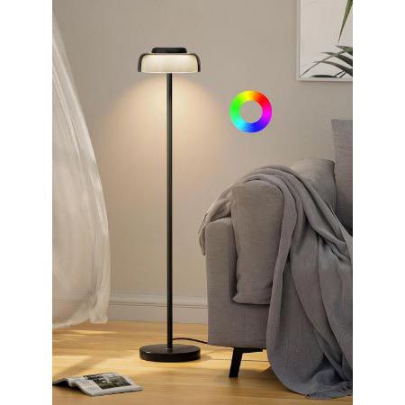 Henzin LED Stehleuchte mit RGB Beleuchtung, dimmbar für 26,99€ (statt 45€)