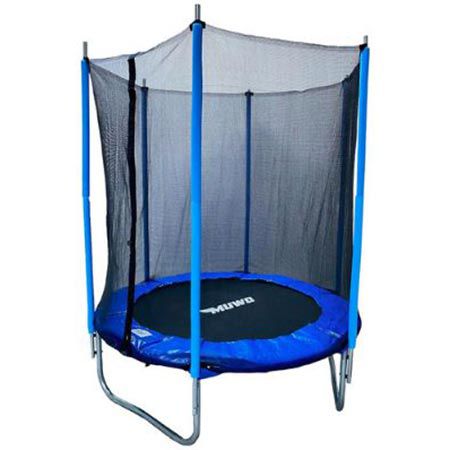 MUWO Jump Outdoor Trampolin mit Sicherheitsnetz 182cm für 100,79€ (statt 150€)