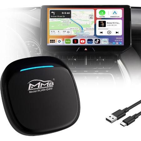 MMB Max 4.0 (2024) CarPlay Ai Box mit Android 13 für 165,49€ (statt 331€)