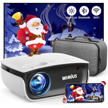 WiMiUS S25 Mini Beamer mit 720P & 8.000 Lumen für 59,50€ (statt 119€)