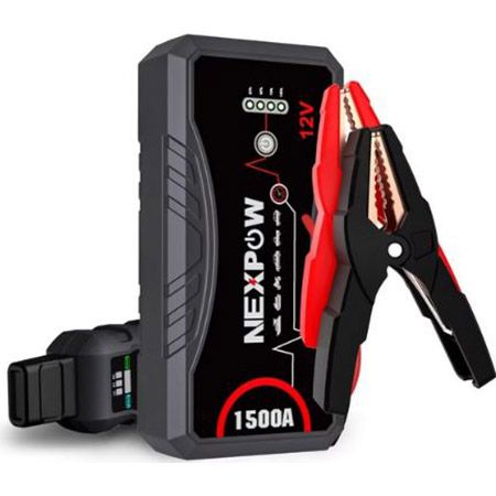 Nexpow Q10S Starthilfe-Powerbank mit 1.500A für 38,38€ (statt 60€)