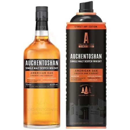 Auchentoshan American Oak Urban Spray Can Street Art Edition für 23,59€ (statt 30€)