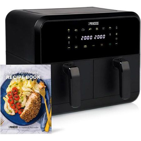 Princess Doppel-Heißluftfritteuse mit 2x4L für 58,90€ (statt 70€)