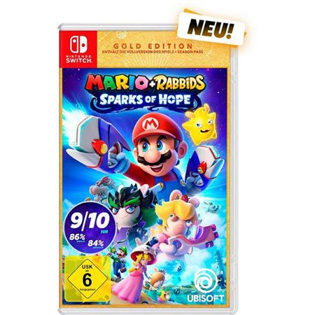 Mario + Rabbids Sparks of Hope   Gold Edition (Switch) für 28,45€ (statt 33€)