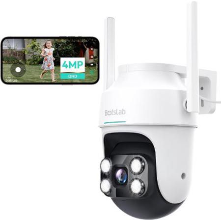 Botslab W312 4MP WLAN IP Überwachungskamera für 39,19€ (statt 90€)