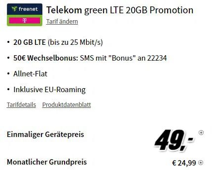 🔥 Samsung Galaxy S24 128GB für 49€ + Telekom 20GB für 24,99€ mtl. + 50€ Bonus