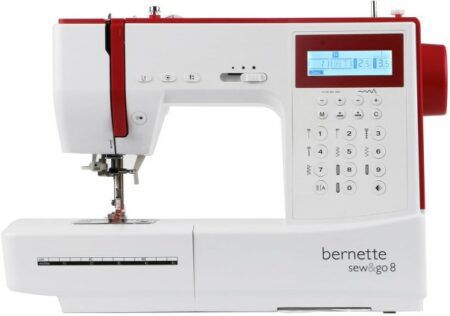 Bernette Sew&GO8   Computer Nähmaschine für 299€ (statt 349€)