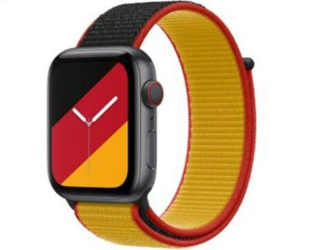 Apple Sport Loop Armband im Deutschland Design für 19,99€ (statt 40€)