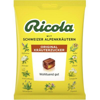 Ricola Original Kräuterzucker, 16 Beutel à 75g ab 20€ (statt 28€)