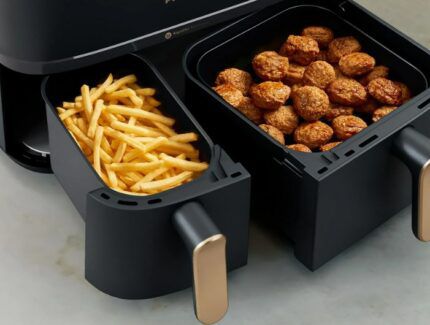 Philips NA352/00 9 Liter Heißluftfritteuse mit 2 Kammern für 152€ (statt 169€)