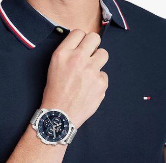 Tommy Hilfiger Luca 50mm Watch 17104 für 113€ (statt 146€)