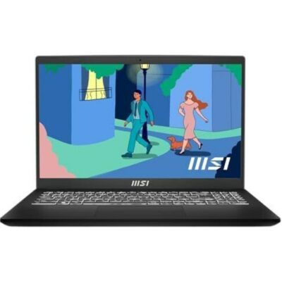 MSI Modern 15 Lifestyle & Business Laptop mit 16GB RAM & Ryzen 5 für 369€ (statt 425€)