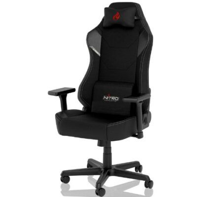 Nitro Concepts X1000 Gaming Stuhl in Stealth Black für 220€ (statt 280€)