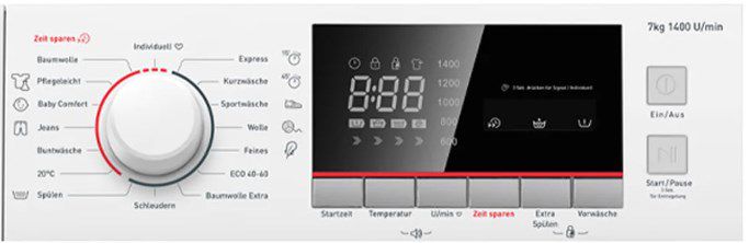 Amica WA 14789 Waschmaschine mit 7kg & 1.400U/min für 324,90€ (statt 445€)