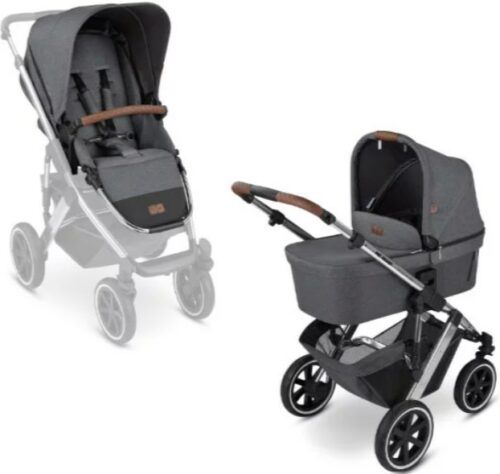 ABC Design Salsa 4 Air Kinderwagen 2023 Asphalt + Kindersitz für 635,85€ (statt 749€)