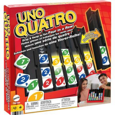 Mattel Games Uno Quatro Reisespiel für 16,49€ (statt 22€)