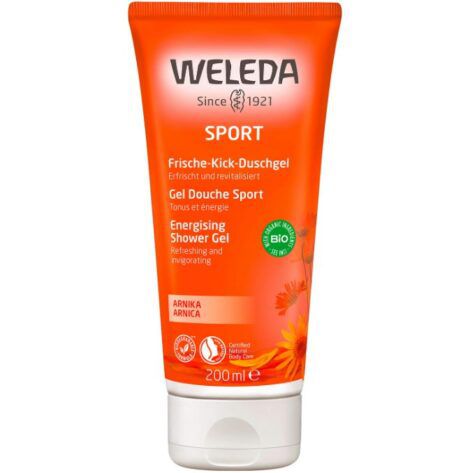 WELEDA Bio Sport Duschgel Naturkosmetik   200ml, Unisex für 2,60€ (statt 6€)