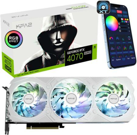 KFA² GeForce RTX 4070 Super mit 12GB Grafikspeicher für 609,99€ (statt 668€)