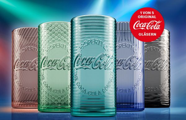 McDonalds: Limitiertes Coca Cola Glas per App & neue Coca Cola Gläser