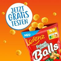 Lorenz ErdnußLocken Balls gratis ausprobieren