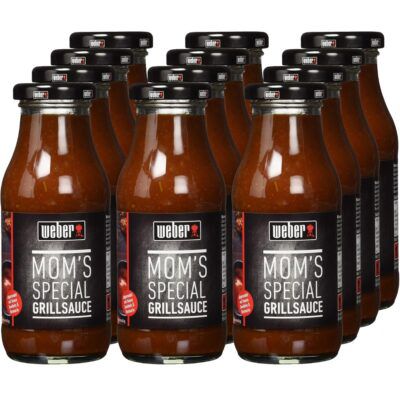🍖 12x Weber Mom’s Special BBQ-Sauce für 11,11€ (statt 30€) – MHD Juni 2024