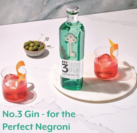 No. 3 London Dry Gin by Berry Bros. & Rudd, 0,7L, 46% für 30,49€ (statt 35€)