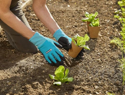 Gardena Pflanz  und Bodenhandschuh, 9/L für 7,60€ (statt 12€)