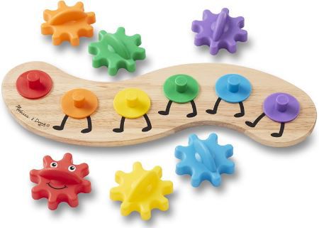 Melissa & Doug Regenbogenraupe aus Holz für 8€ (statt 13€)