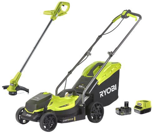 Ryobi OLM1833LT23A 140 Akku Rasenmäher + Trimmer für 199,99€ (statt 250€)