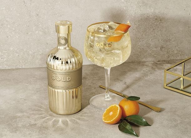 Gin Gold 999.9 aus Spanien, 0,7L, 40% Vol. für 26,79€ (statt 34€)